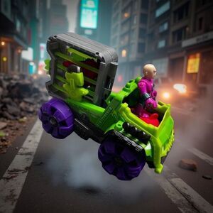 DC Super Friends Imaginext Lex Luthor Hauler Truck Superman & Lex Luther Cage